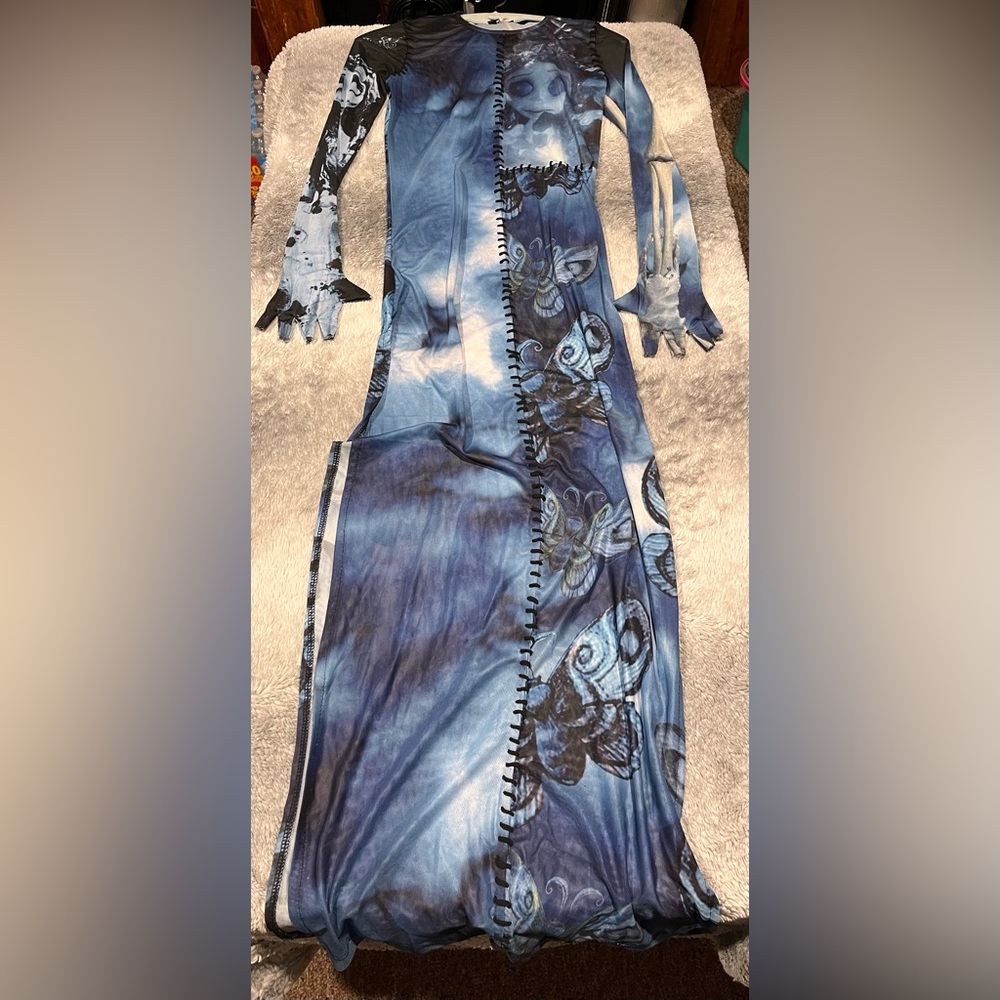 Corpse Bride maxi dress from Dolls Kill x Corpse Bride - Picture 5 of 11